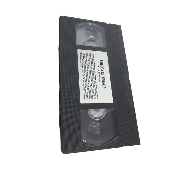 Vintage Trilogy of Terror VHS 1999 Collectors Edition Clamshell Horror Gore Cult - Picture 5 of 7